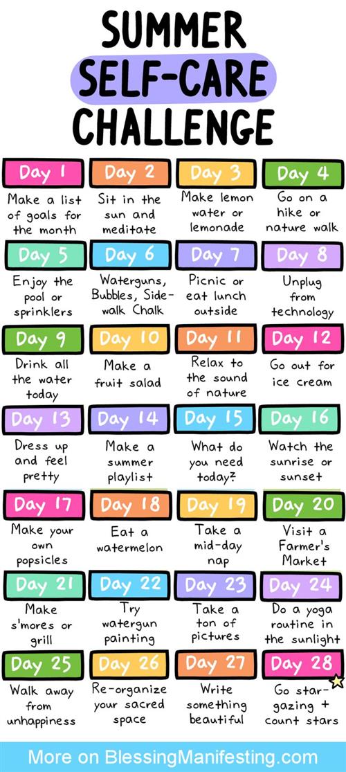 Self care challenge